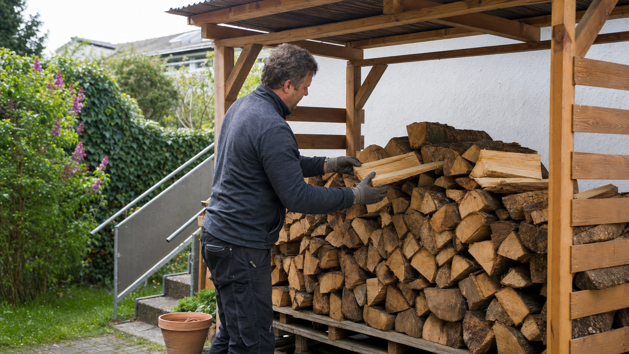 Wie lagert man Brennholz richtig? 5 Tipps für perfektes Kaminholz