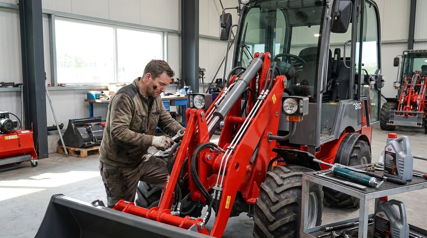Mood: Wartung & Reparatur von Radladern - Wematik Magazin