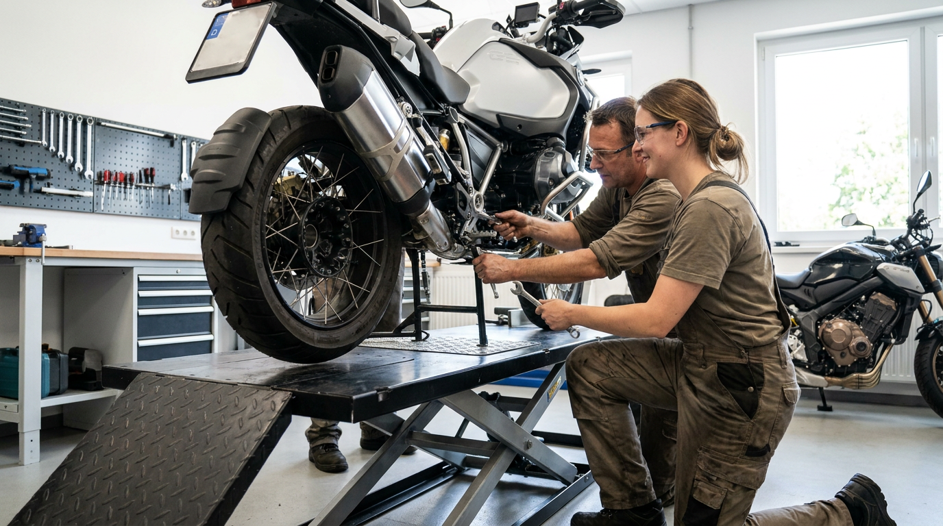 Mood: Motorradhebebühne im Kaufrategeber | Wematik Magazin