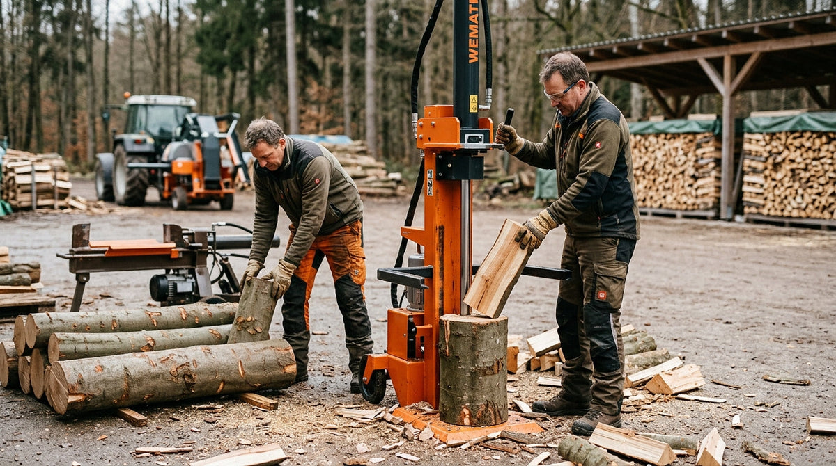 Mood (Teaser): Holzspalter stehend oder liegend kaufen: Was ist besser?
