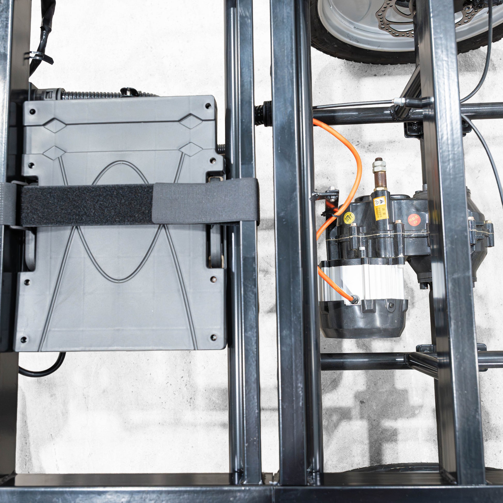 Elektrische Schubkarre "Edmonton Plus XL", 350 W, 250 kg Ladekapazität