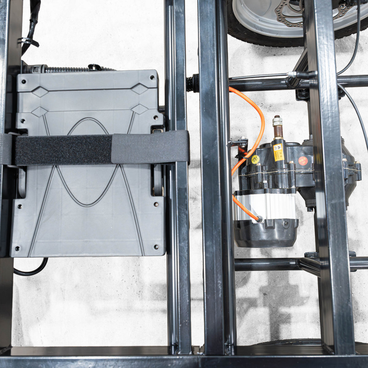 Elektrische Schubkarre "Edmonton Plus XL", 350 W, 250 kg Ladekapazität