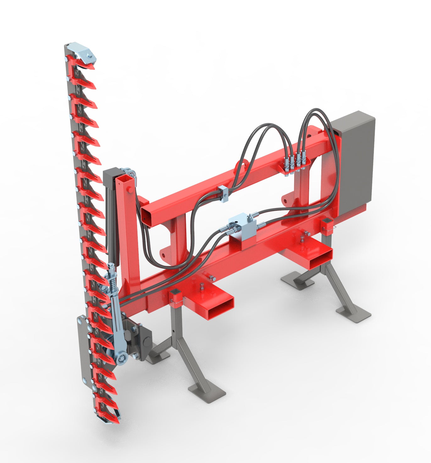 Heckentrimmer "Kadina 2.0", 1,75 m Arbeitsbreite, Euro-Aufnahme
