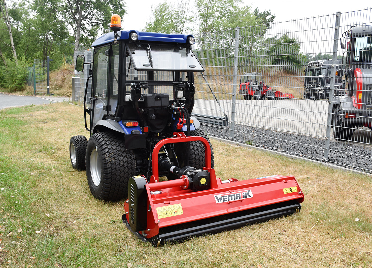 Schlegelmulcher "Hobart 155", Seitenhub, 3-Punkt-Aufnahme Kat. 1 und 2