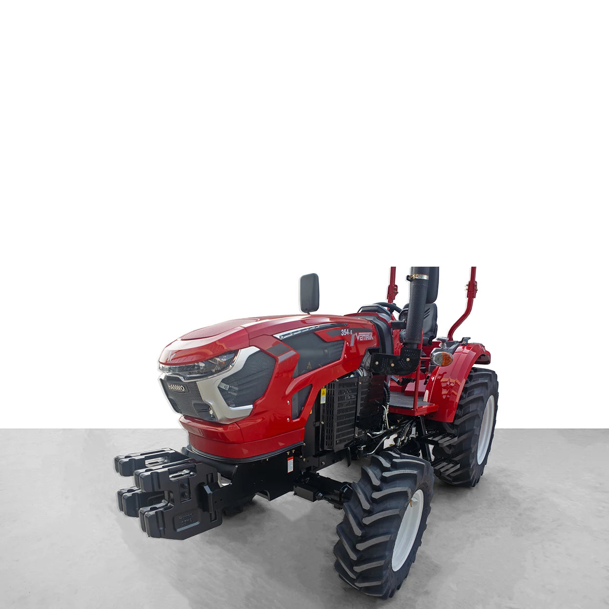 Wematik Kleintraktor HANWO 354-E, 35 PS Diesel, Allradantrieb, Kat. 2