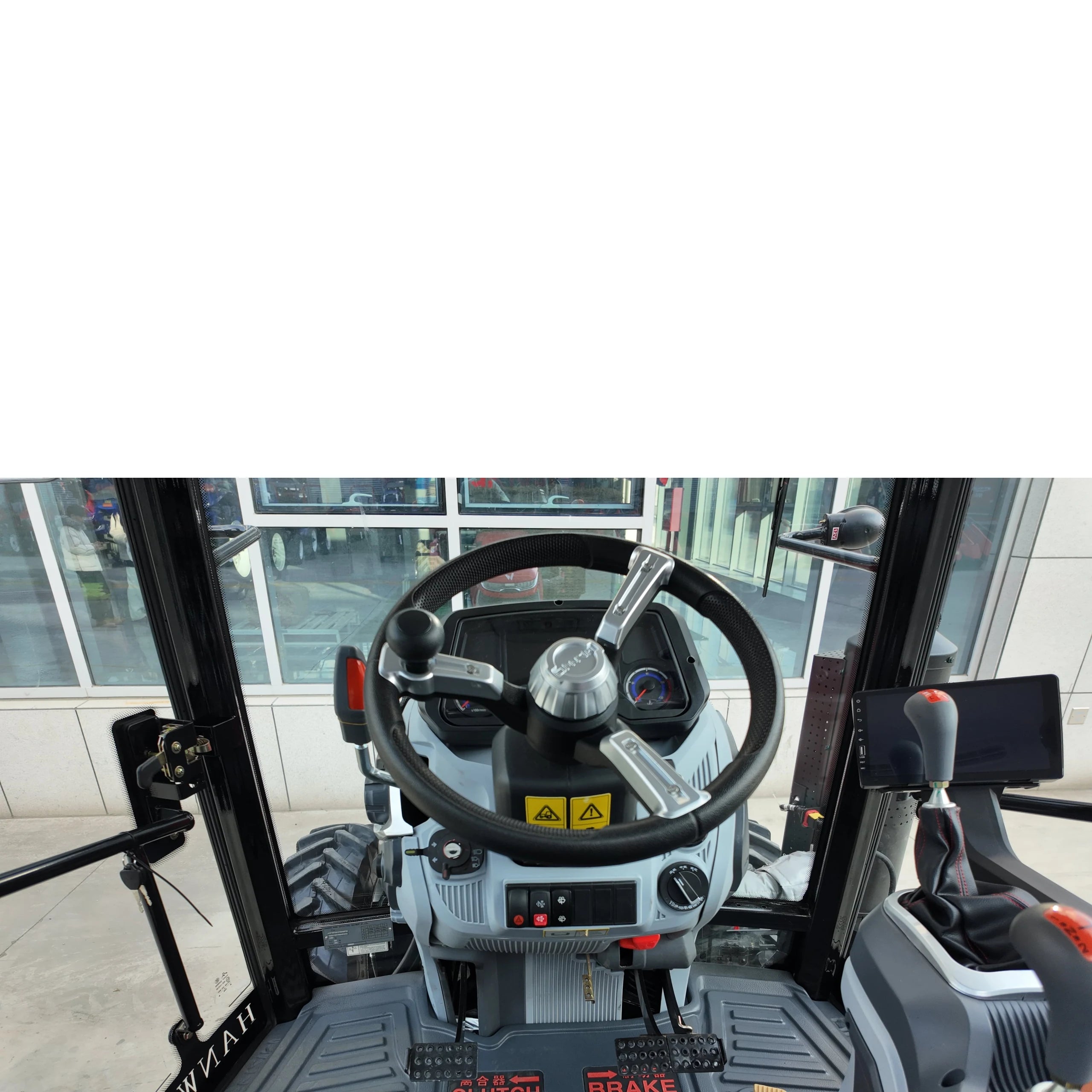 Kleintraktor "HANWO 504-B" - 50 PS Diesel, Allrad, Kabine mit Klimaanlage