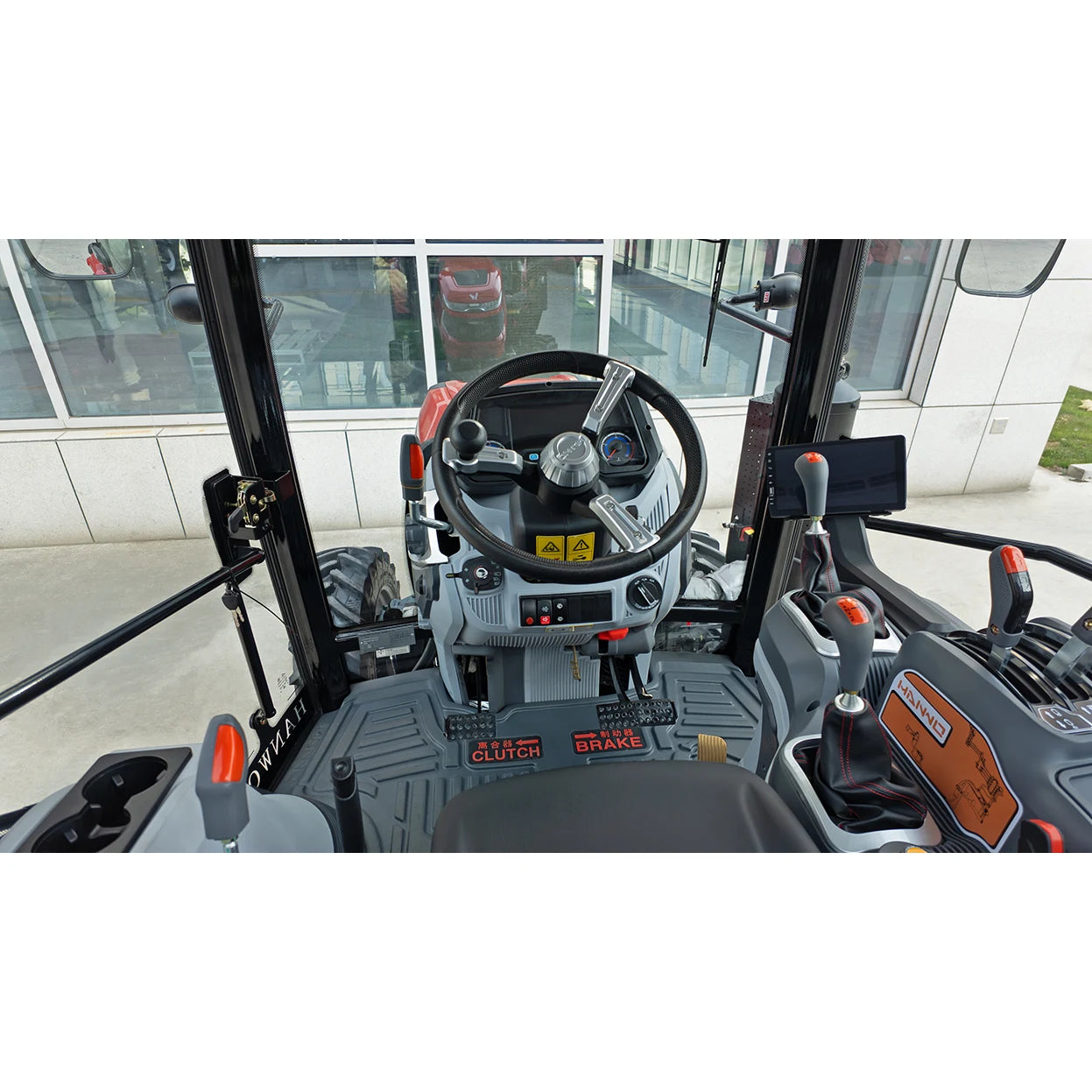 Kleintraktor "HANWO 504-B" - 50 PS Diesel, Allrad, Kabine mit Klimaanlage