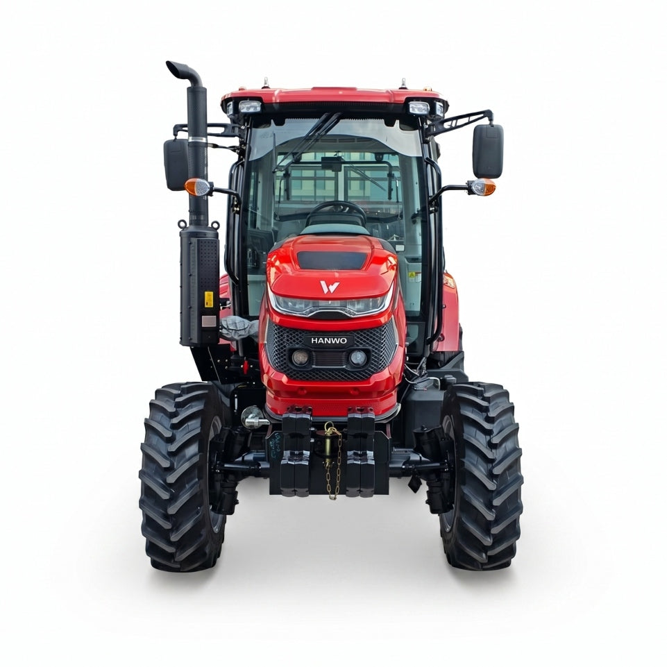 Kleintraktor "HANWO 504-B" - 50 PS Diesel, Allrad, Kabine mit Klimaanlage