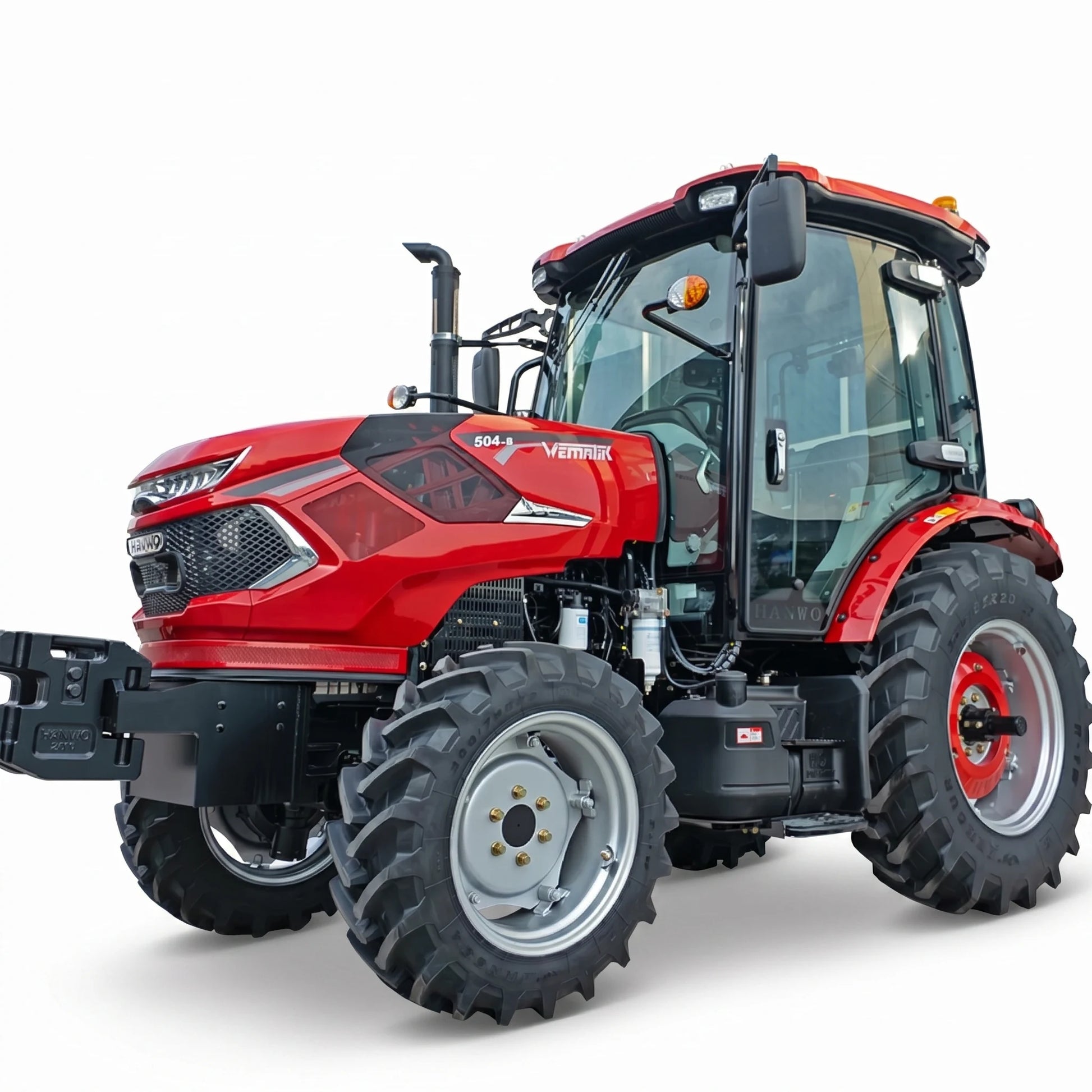 Kleintraktor "HANWO 504-B" - 50 PS Diesel, Allrad, Kabine mit Klimaanlage