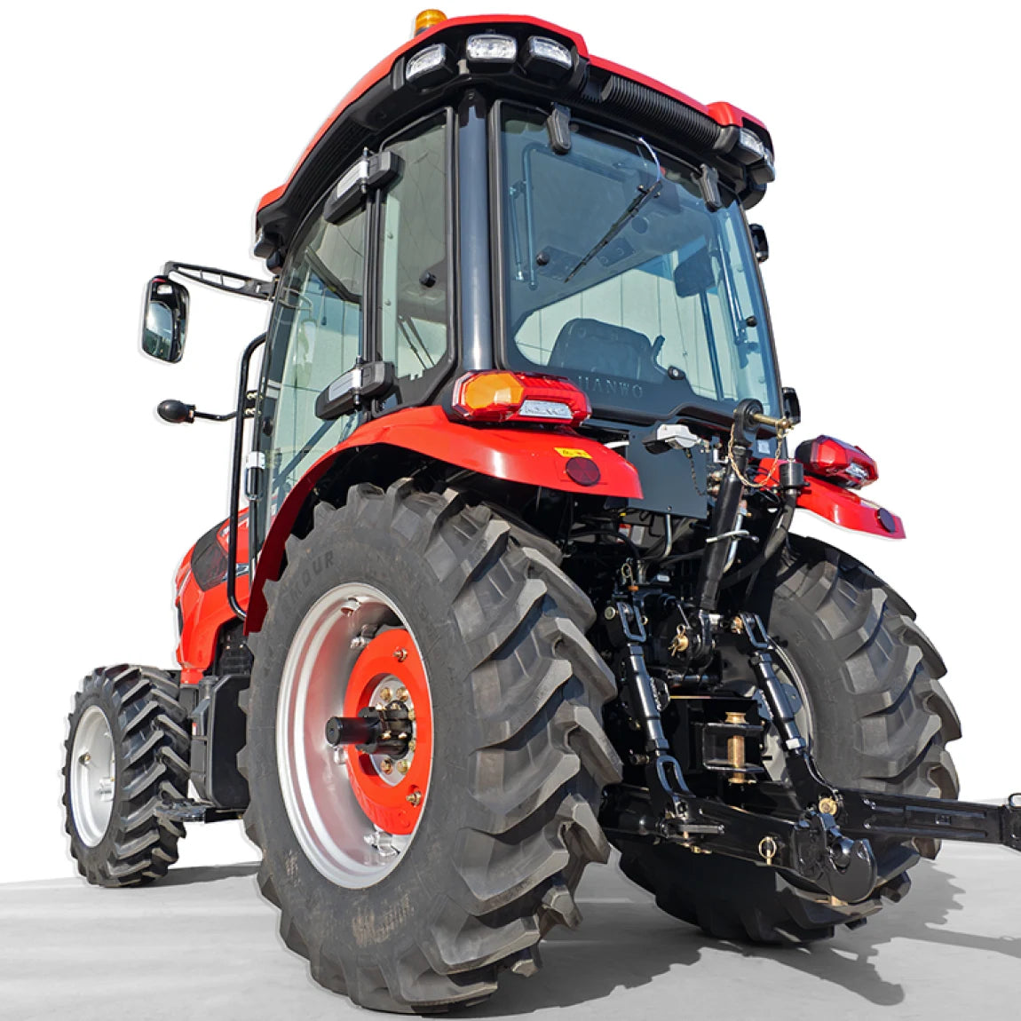 Kleintraktor "HANWO 704-B" - 76 PS Diesel, Allrad, Kabine mit Klimaanlage