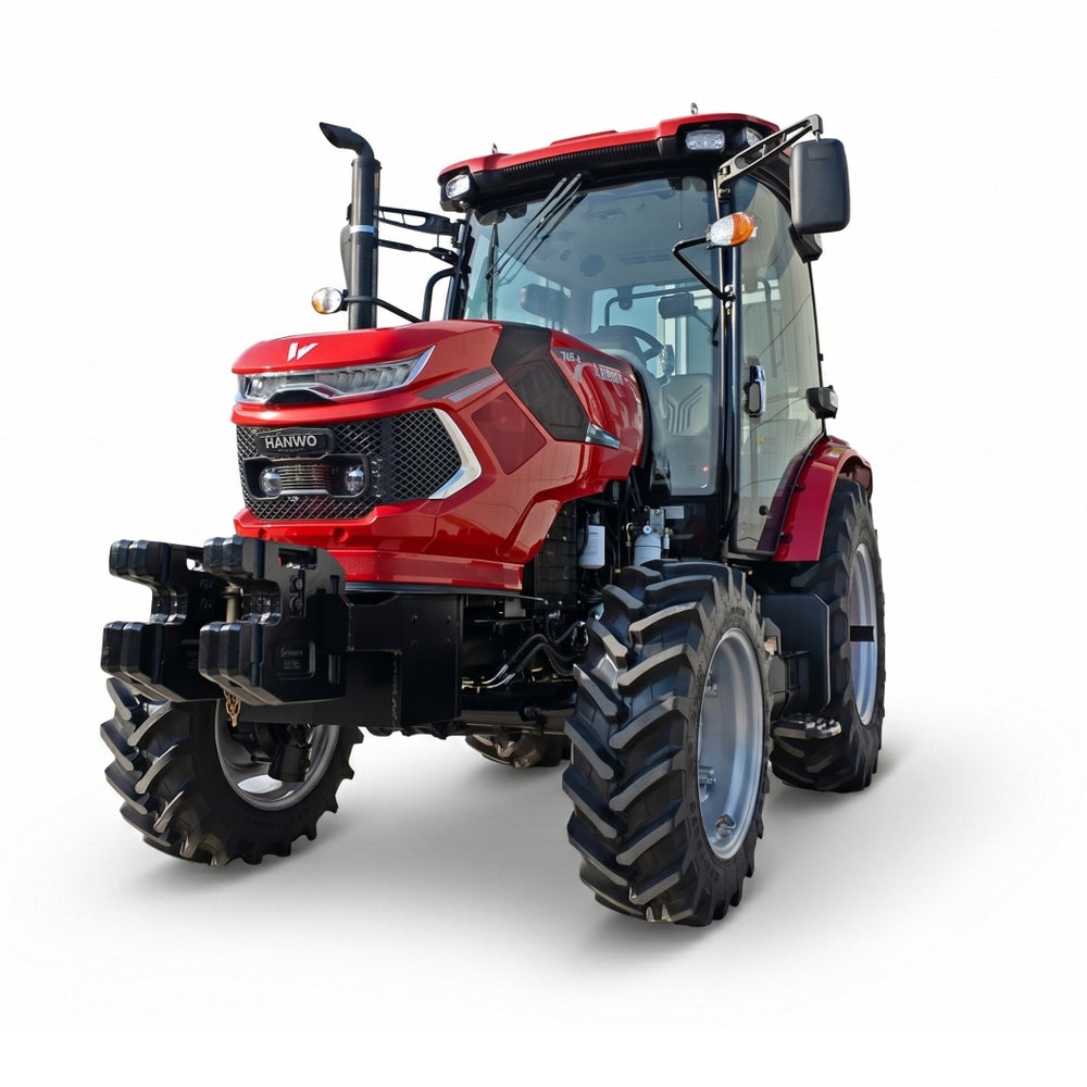Kleintraktor "HANWO 704-B" - 76 PS Diesel, Allrad, Kabine mit Klimaanlage