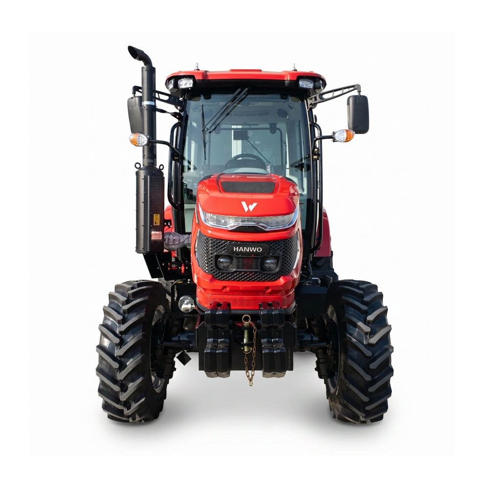 Kleintraktor "HANWO 704-B" - 76 PS Diesel, Allrad, Kabine mit Klimaanlage