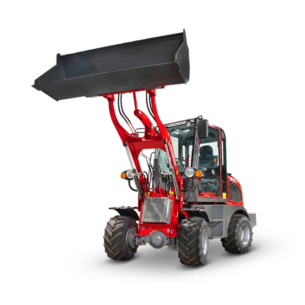 Radlader "809", Hoflader, Kompaktlader mit Vollkabine und 800 kg Hubkraft