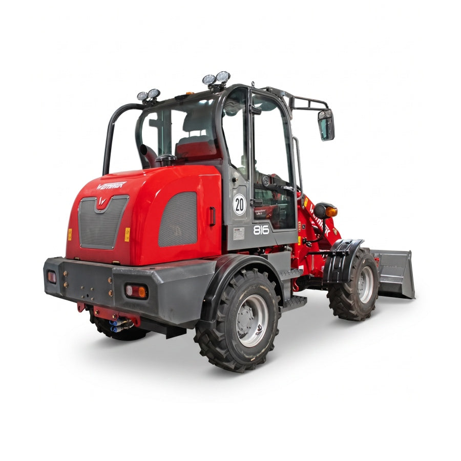 Radlader "816 Plus", Hoflader mit Vollkabine und 1600 kg Hubkraft