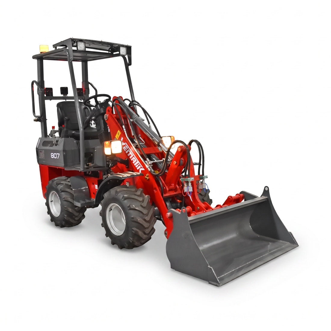 Radlader 807 Classic Hoflader, 600 kg Hubkraft, Euro-Aufnahme, Diesel