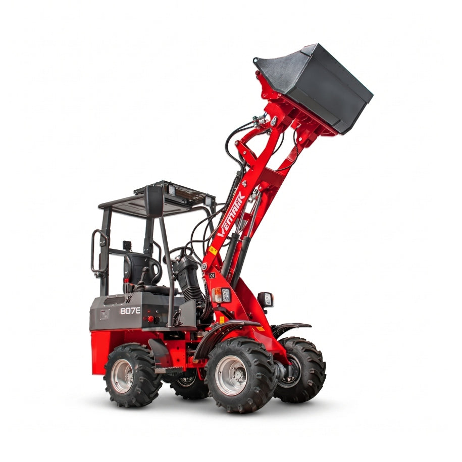 Elektrischer Hoflader 807E, Elektro Radlader, Hoflader