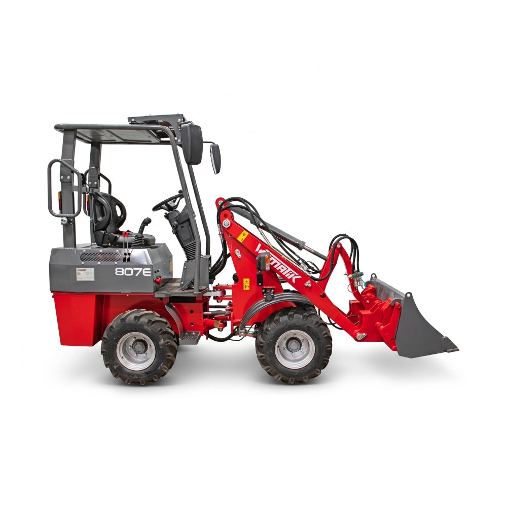 Elektrischer Hoflader 807E, Elektro Radlader, Hoflader