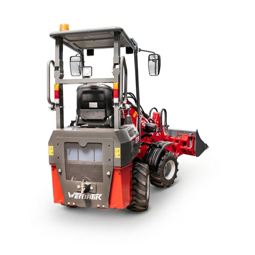 Elektrischer Hoflader 807E, Elektro Radlader, Hoflader
