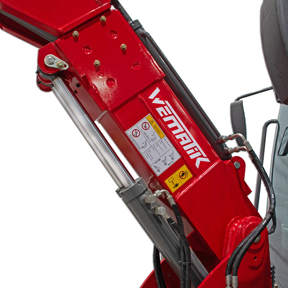 Teleskopradlader "807T Classic" Hoflader mit Kabine, 600 kg Hubkraft