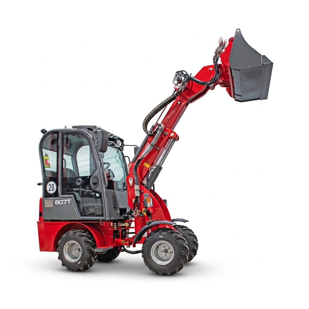 Teleskopradlader "807T Plus" Hoflader mit Kabine, 700 kg Hubkraft