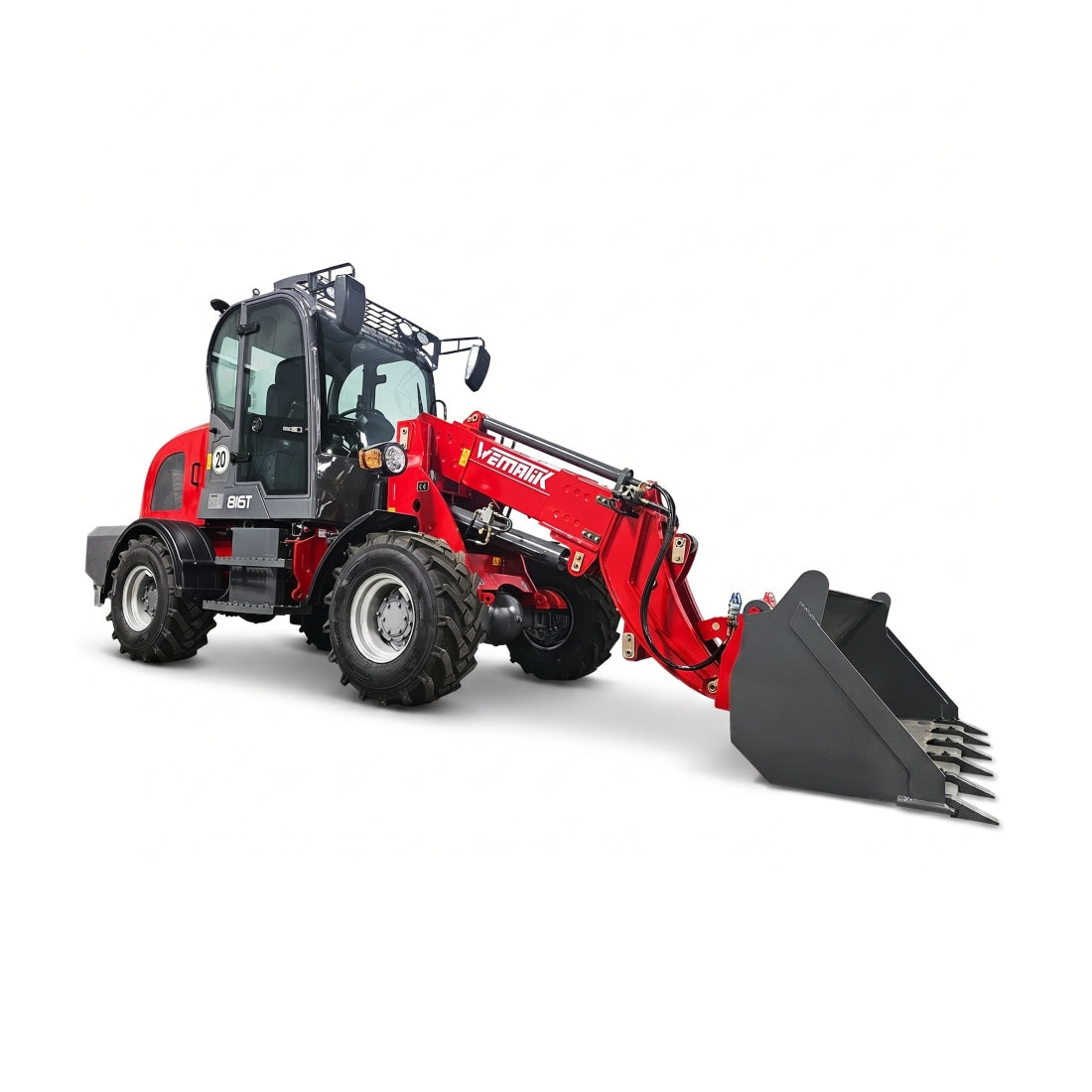 Teleskopradlader "816T Plus" Hoflader, 1600 kg Hubkraft, 65 PS Motorleistung