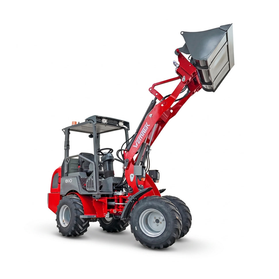 Radlader "810 Plus", Hoflader mit Regenschutzdach und 1000 kg Hubkraft