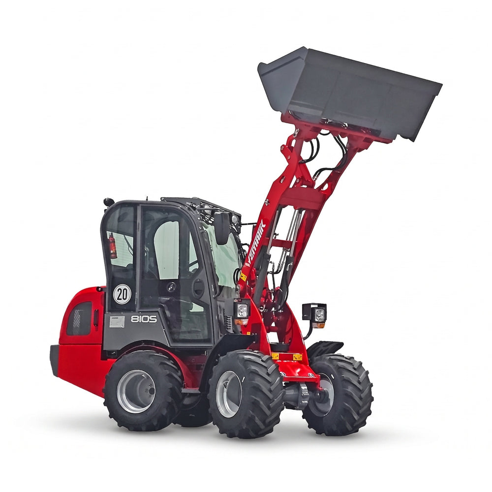 Radlader "810 Classic", Hoflader mit Vollkabine und 900 kg Hubkraft