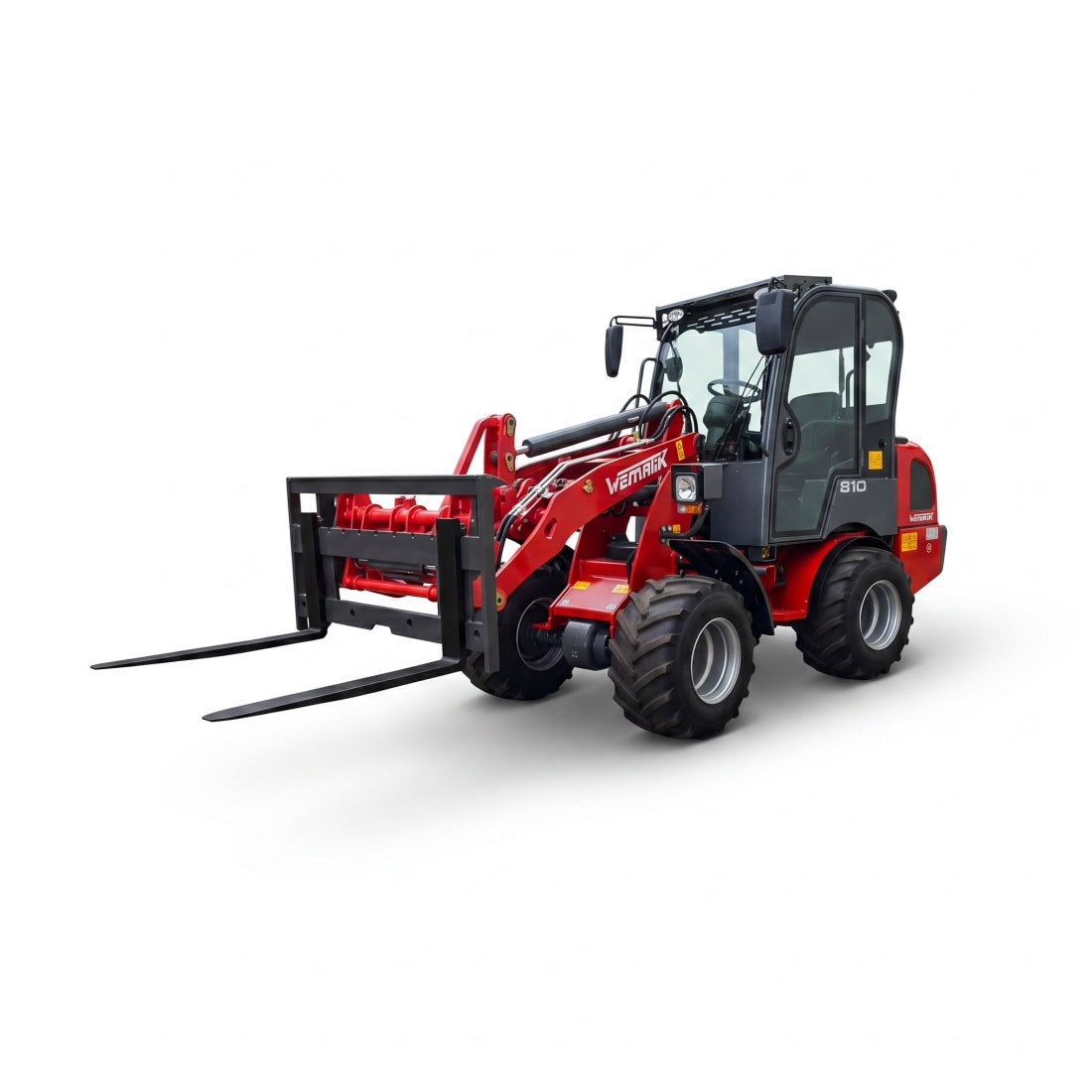 Radlader "810 Classic", Hoflader mit Vollkabine und 900 kg Hubkraft