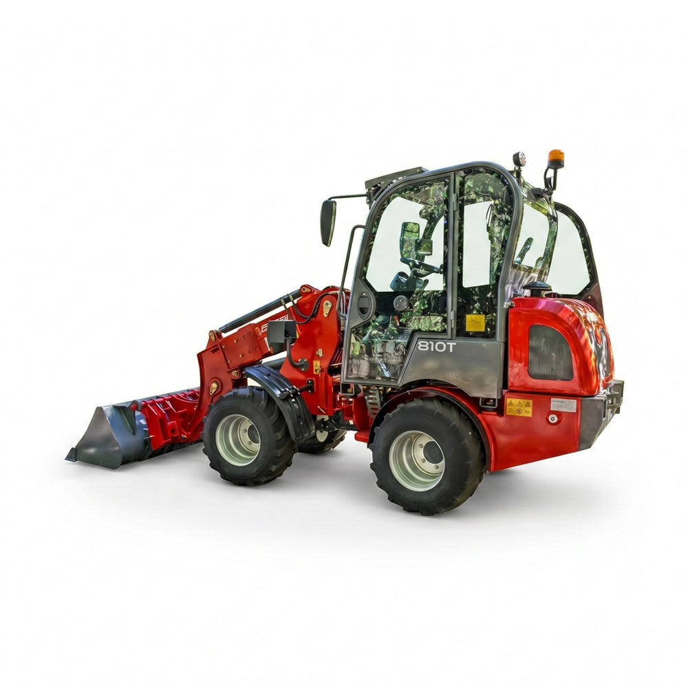 Teleskopradlader "810T Classic" Hoflader, 900 kg Hubkraft, Euro-Aufnahme
