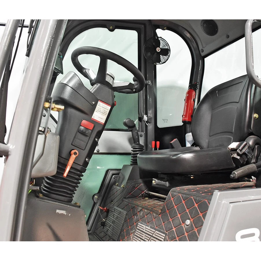 Teleskopradlader "810T Classic" Hoflader, 900 kg Hubkraft, Euro-Aufnahme