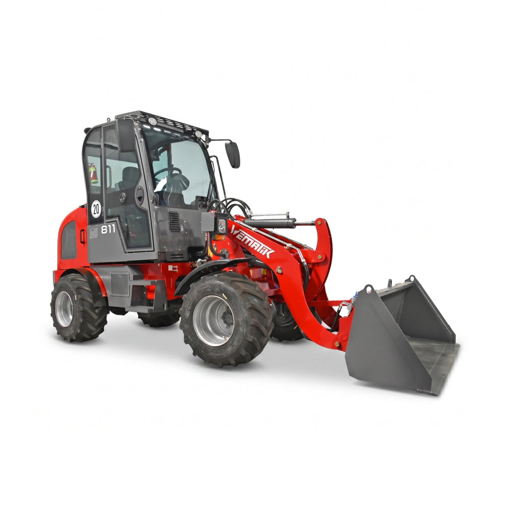 Radlader "811 Plus", Hoflader mit Vollkabine und 1000 kg Hubkraft