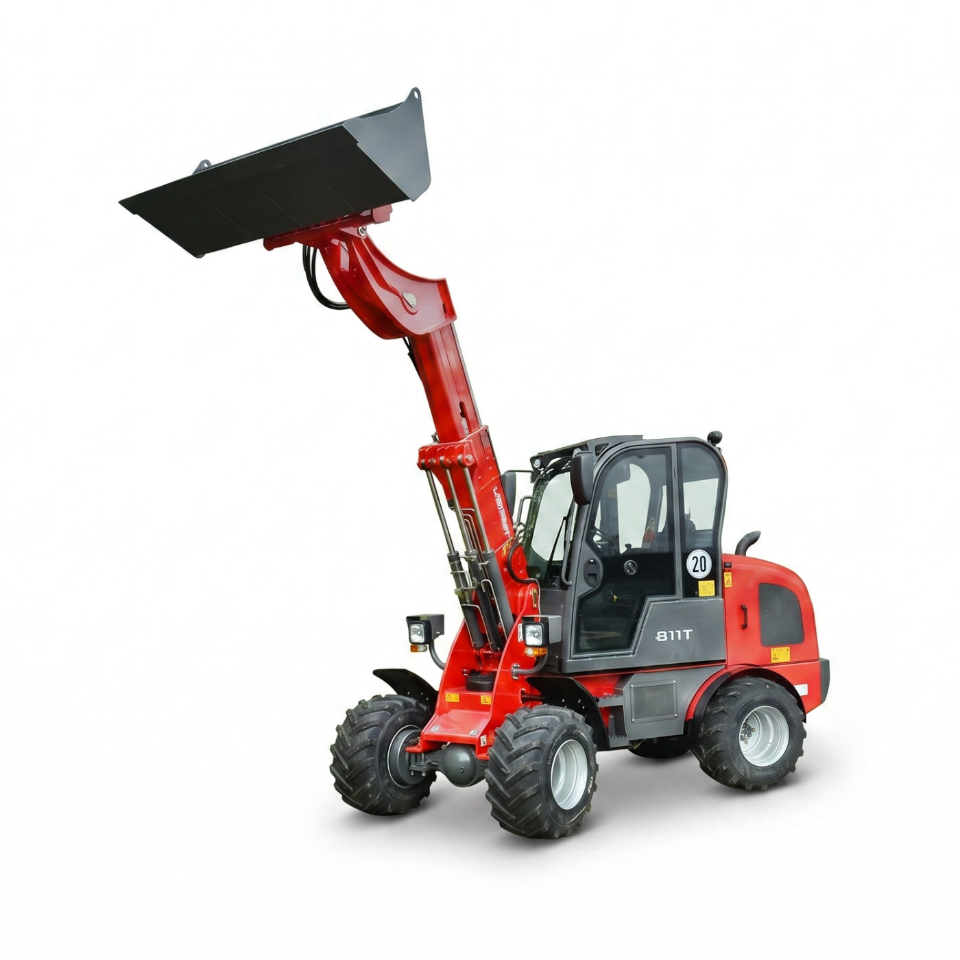 Teleskopradlader "811T Plus" Hoflader, 1000 kg Hubkraft, Euro-Aufnahme