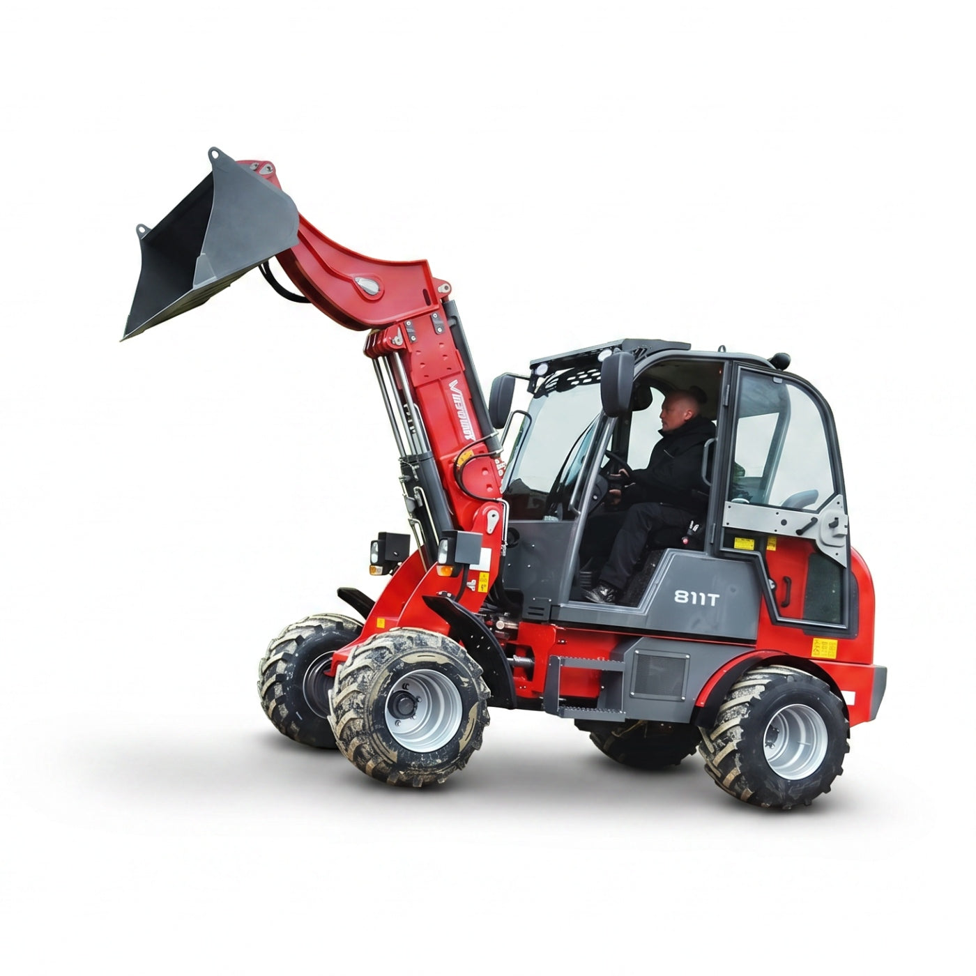 Teleskopradlader "811T Plus" Hoflader, 1000 kg Hubkraft, Euro-Aufnahme