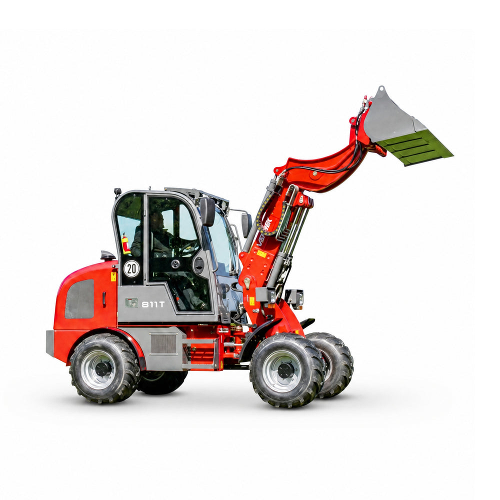 Teleskopradlader "811T Plus" Hoflader, 1000 kg Hubkraft, Euro-Aufnahme