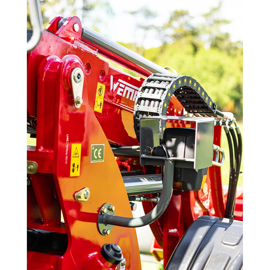 Teleskopradlader "811T Plus" Hoflader, 1000 kg Hubkraft, Euro-Aufnahme
