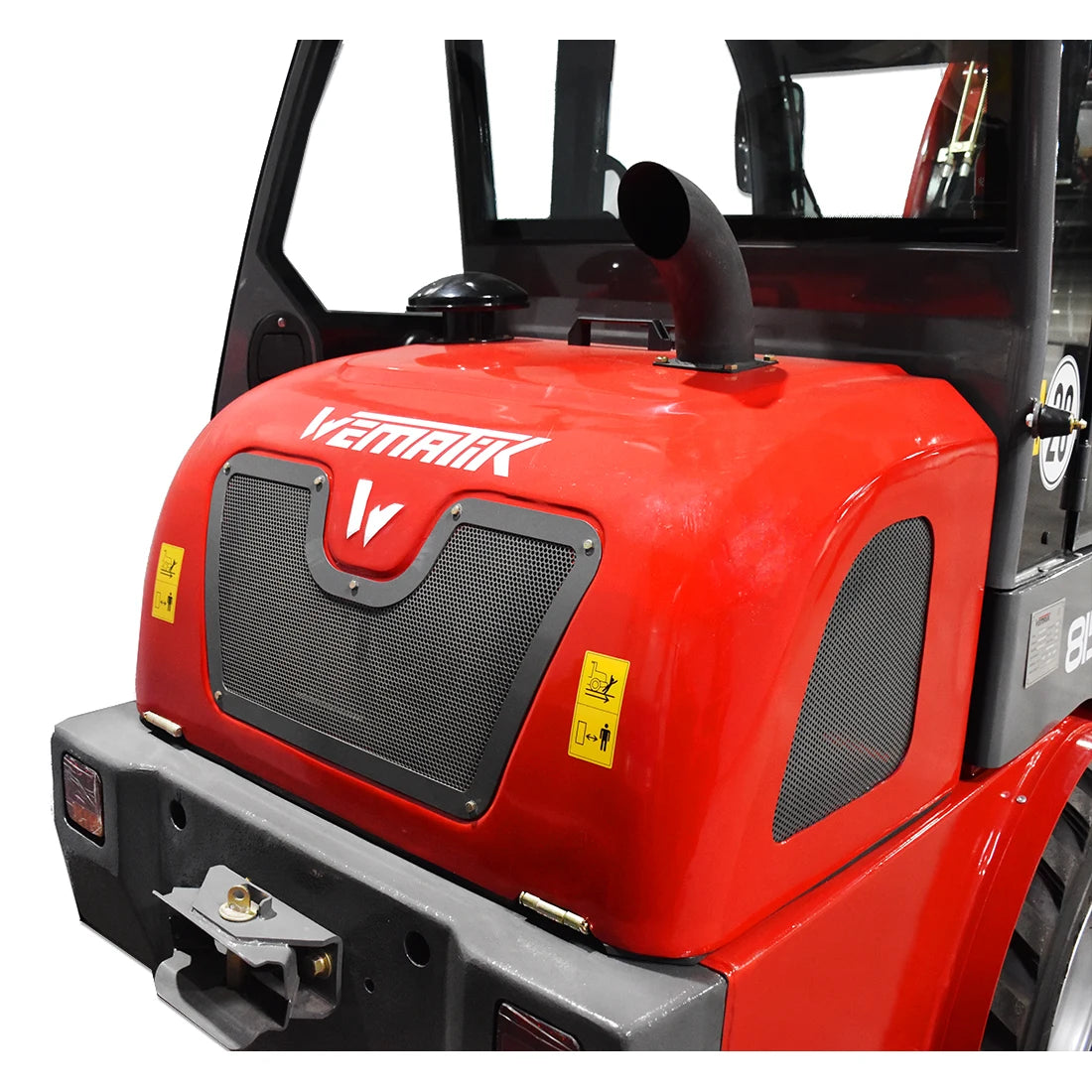 Radlader "813 Plus", Hoflader mit Vollkabine und 1300 kg Hubkraft
