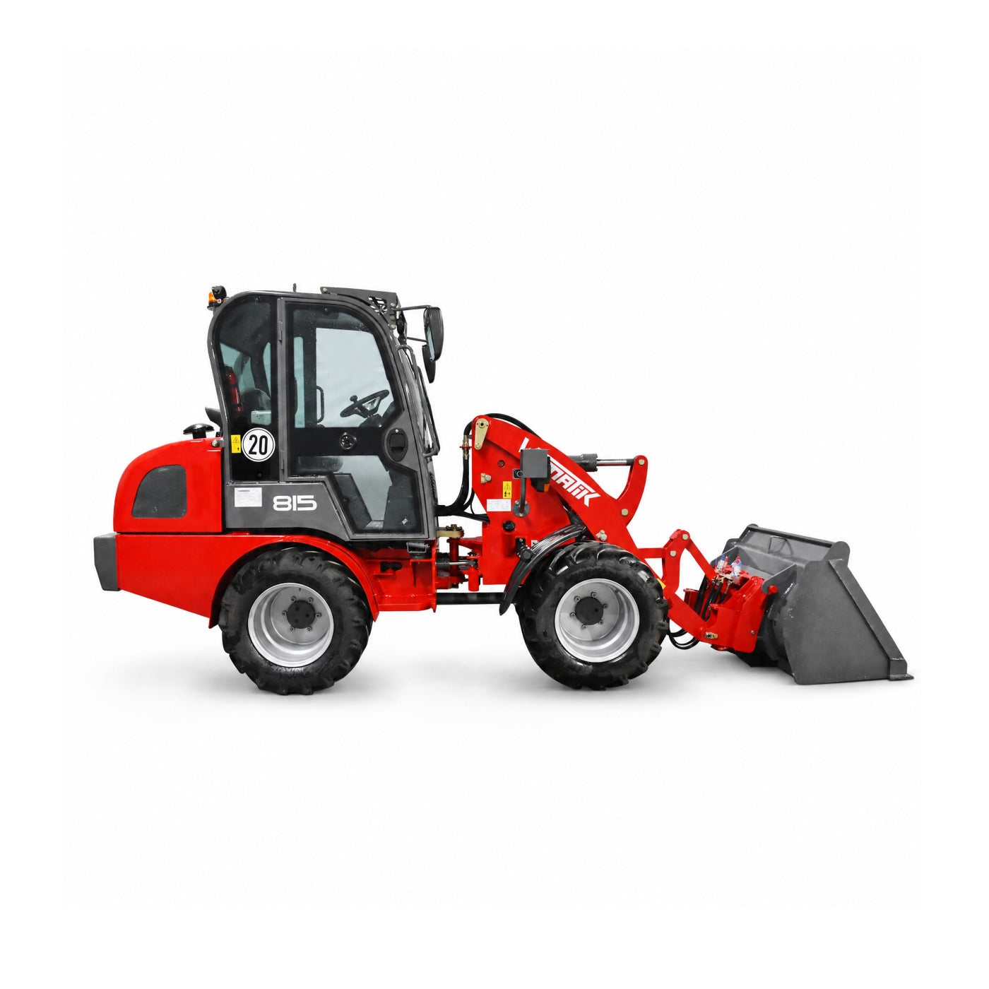 Radlader "815 Plus", Hoflader mit Vollkabine und 1500 kg Hubkraft