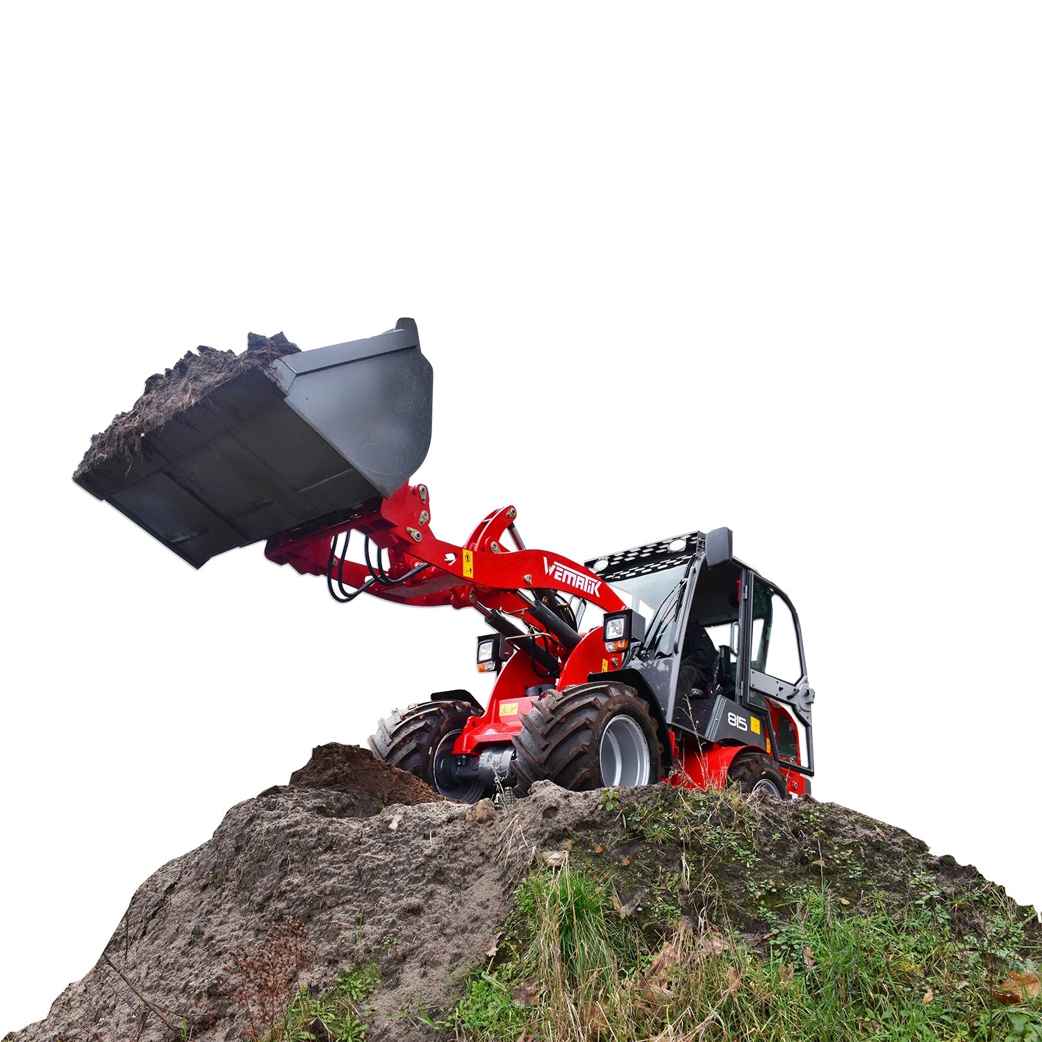 Radlader "815 Plus", Hoflader mit Vollkabine und 1500 kg Hubkraft