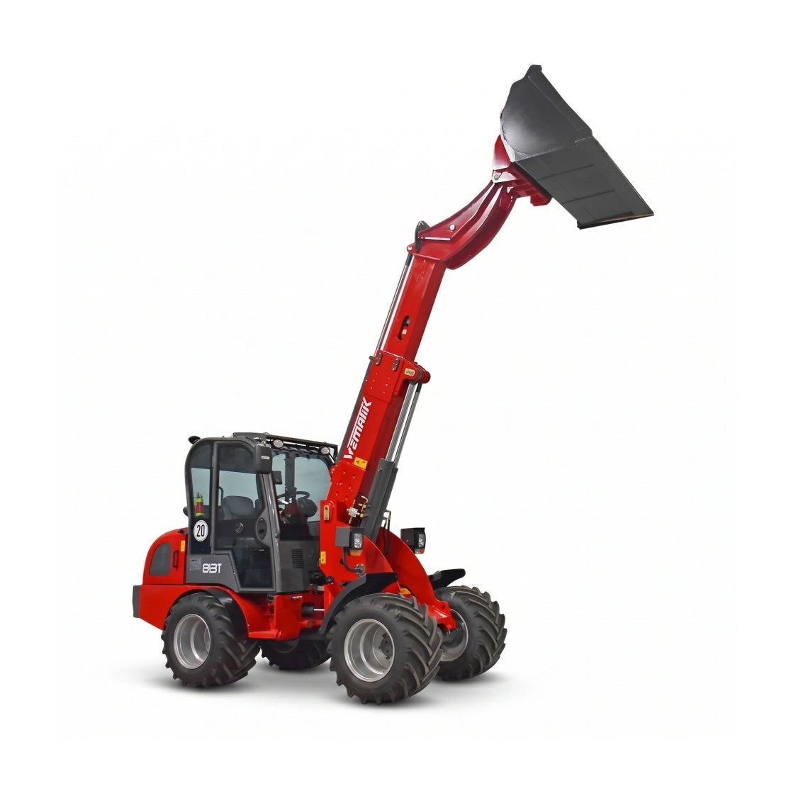 Teleskopradlader "813T Plus" Hoflader, 1400 kg Hubkraft, 4126 mm Hubhöhe