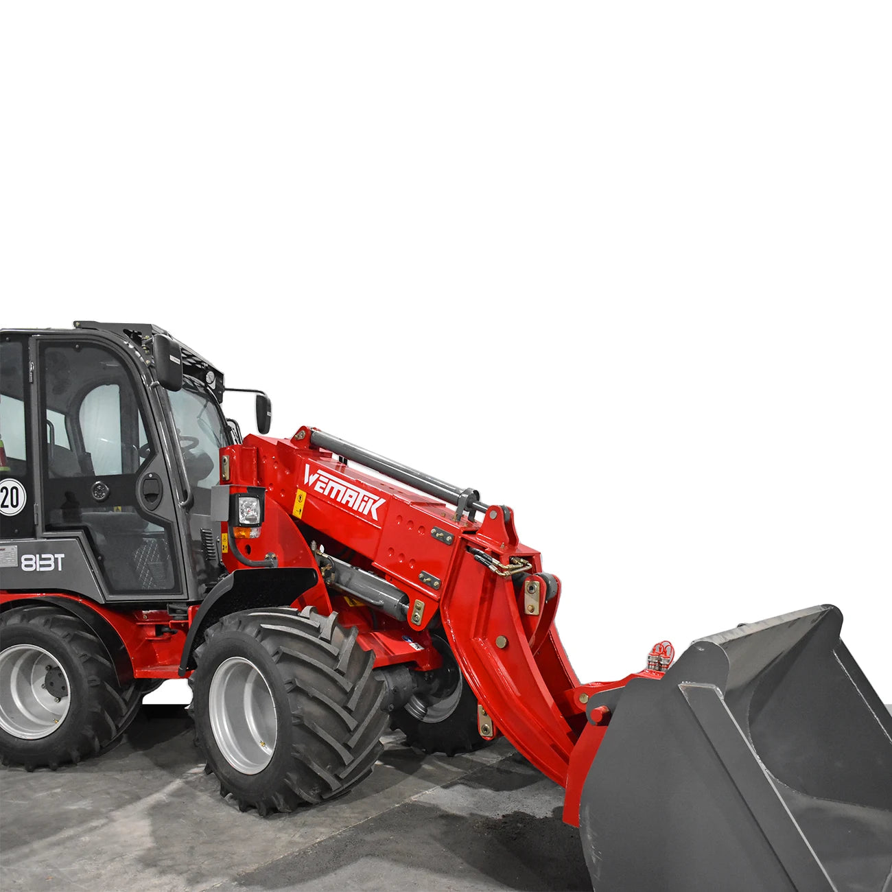 Teleskopradlader "813T Plus" Hoflader, 1400 kg Hubkraft, 4126 mm Hubhöhe