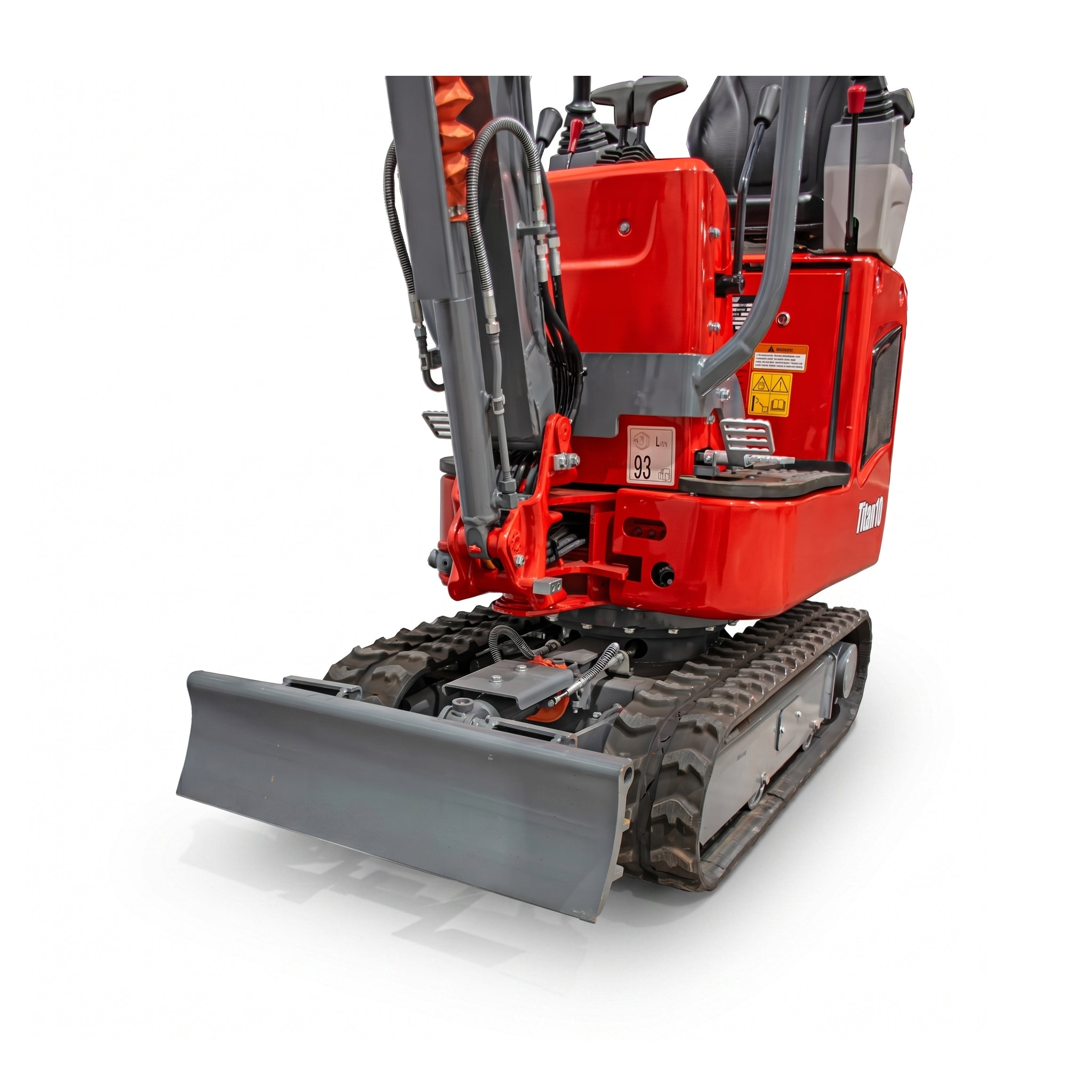 Minibagger "Titan 10", 1010 kg Gesamtgewicht, 7,2 kW, Teleskop-Fahrwerk