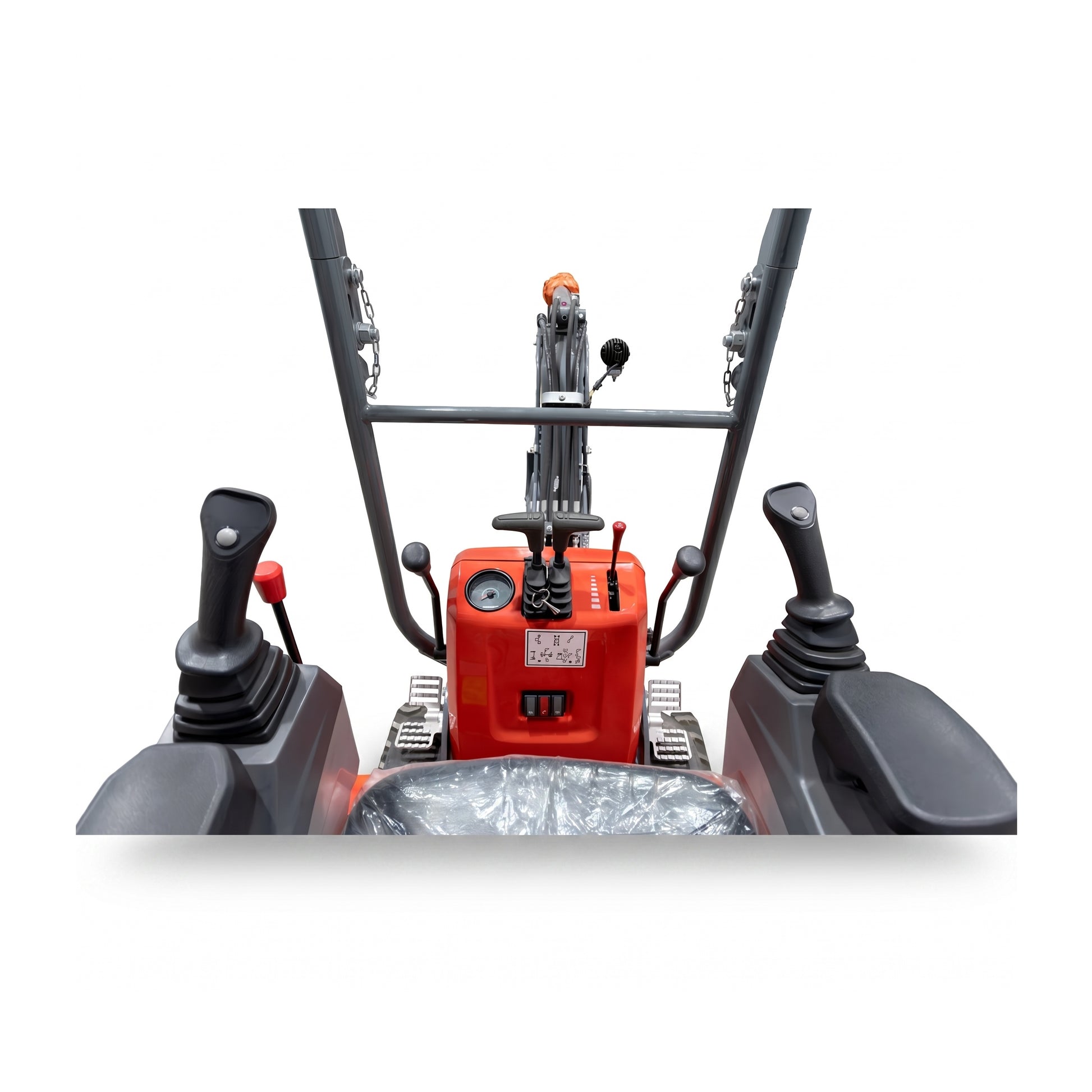 Minibagger "Titan 10", 1010 kg Gesamtgewicht, 7,2 kW, Teleskop-Fahrwerk