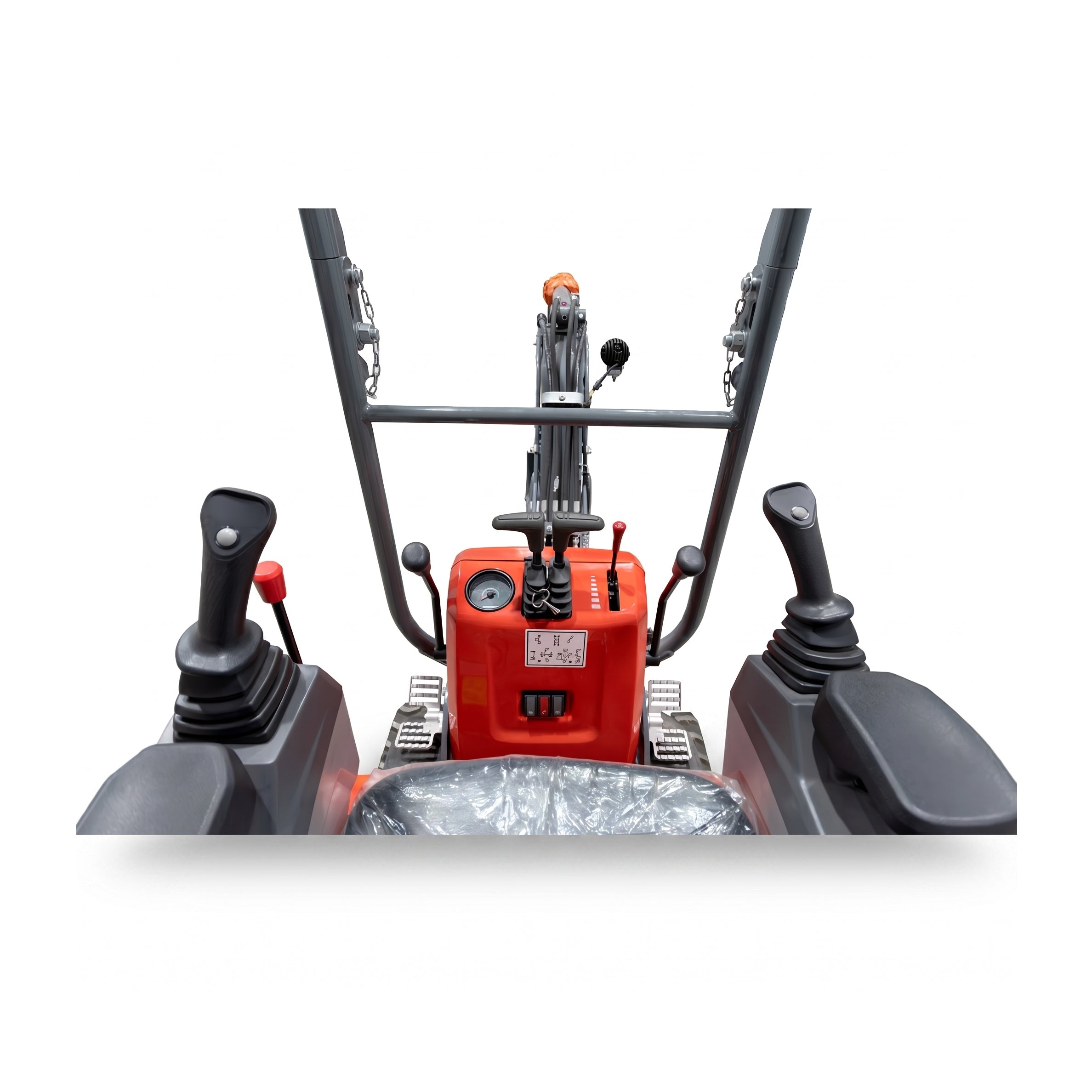 Minibagger "Titan 10", 1010 kg Gesamtgewicht, 7,2 kW, Teleskop-Fahrwerk