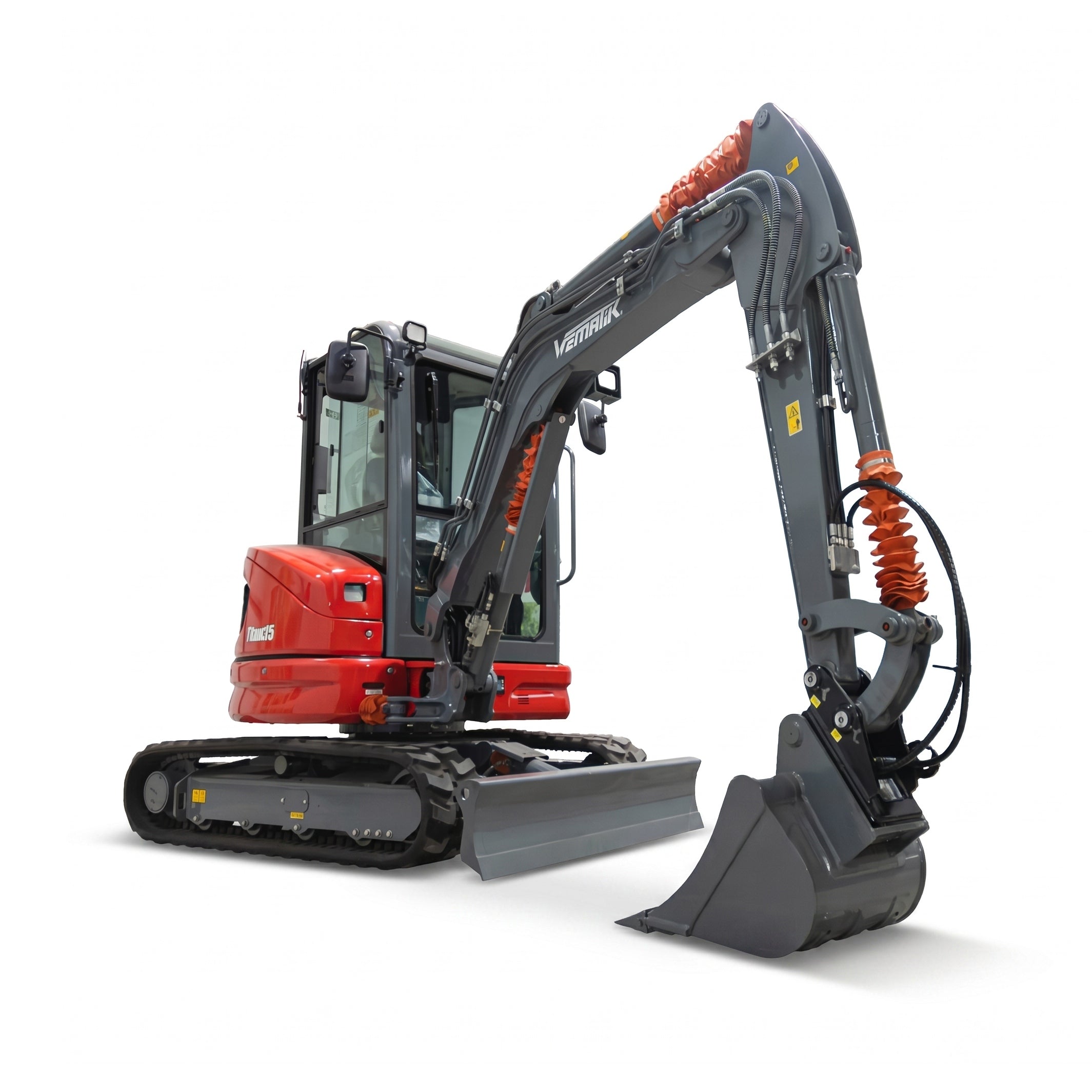 Minibagger "Titan 25", 2650 kg Gesamtgewicht, 14,6 kW Motorleistung, Joystick