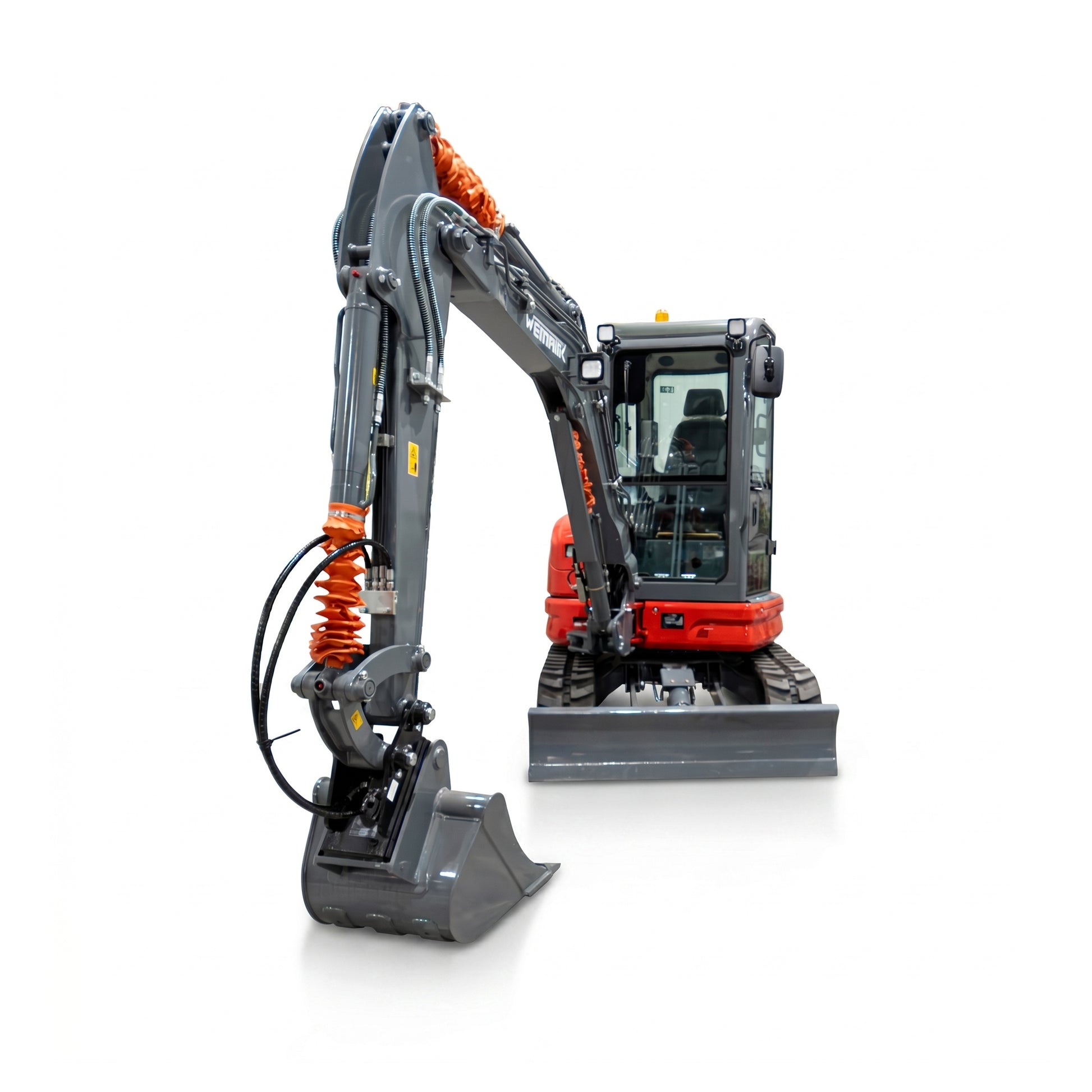 Minibagger "Titan 25", 2650 kg Gesamtgewicht, 14,6 kW Motorleistung, Joystick
