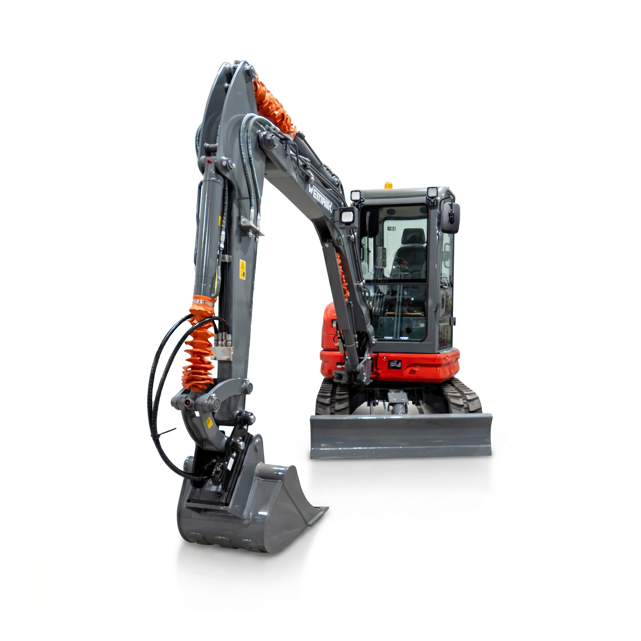 Minibagger "Titan 25", 2650 kg Gesamtgewicht, 14,6 kW Motorleistung, Joystick
