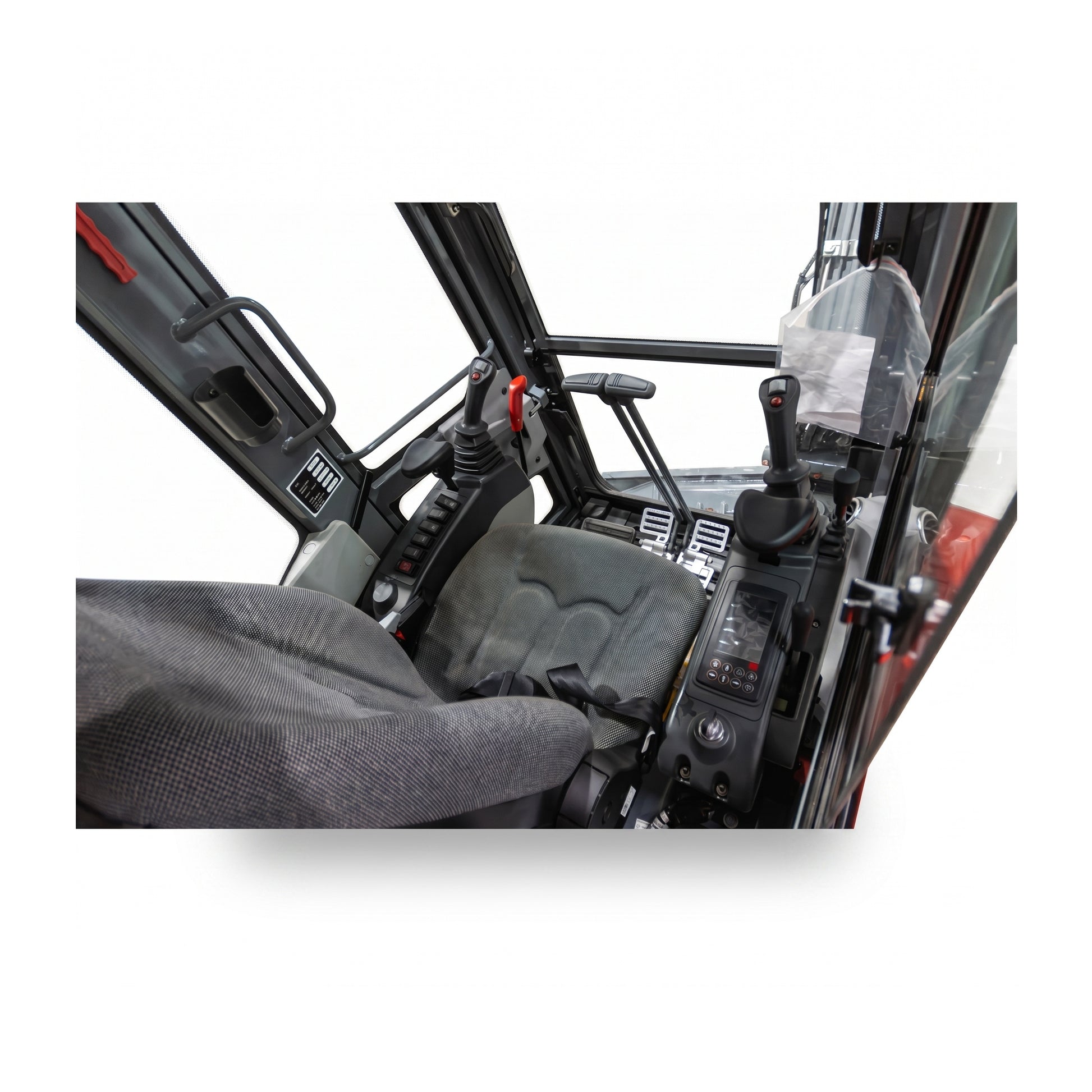 Minibagger "Titan 25", 2650 kg Gesamtgewicht, 14,6 kW Motorleistung, Joystick