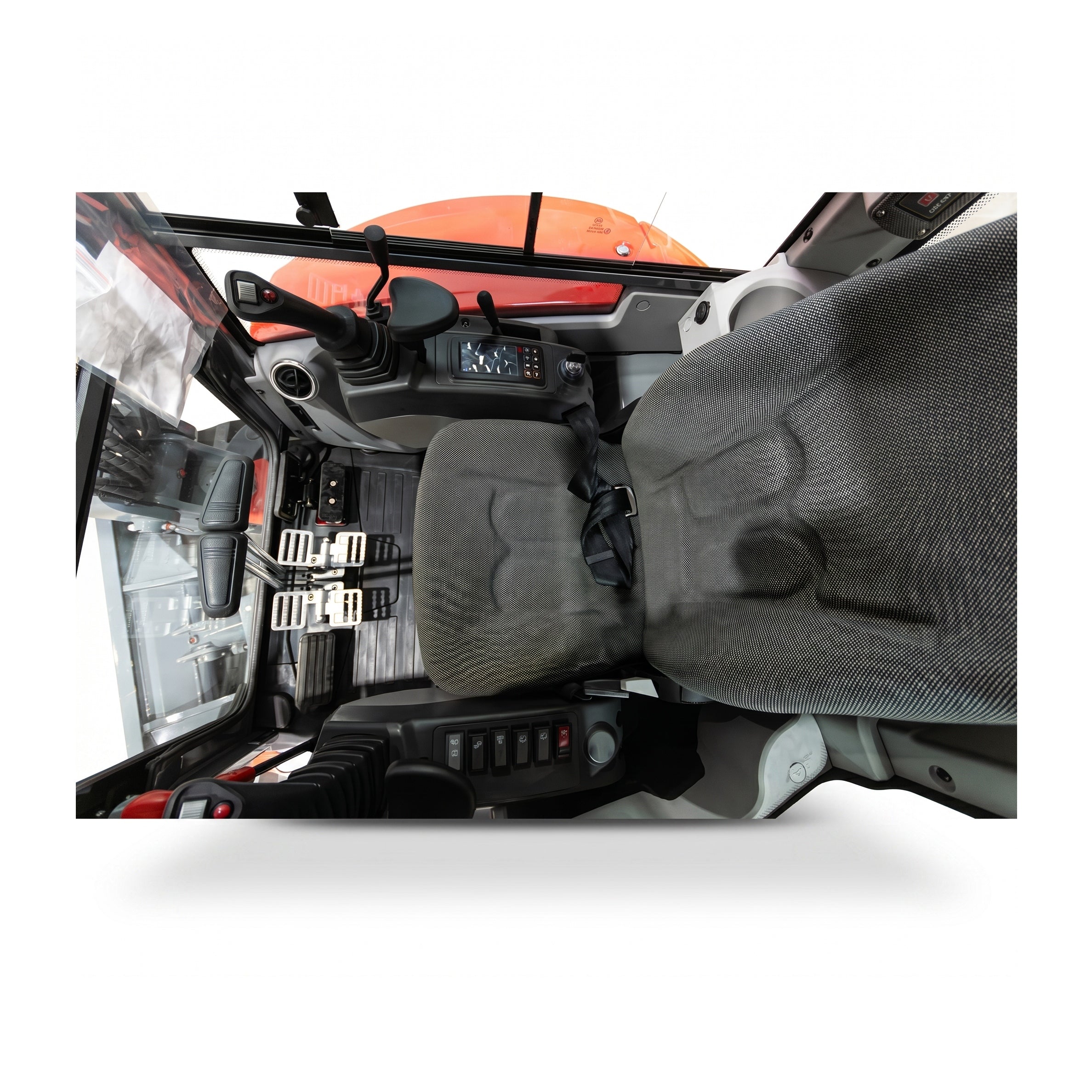 Minibagger "Titan 25", 2650 kg Gesamtgewicht, 14,6 kW Motorleistung, Joystick