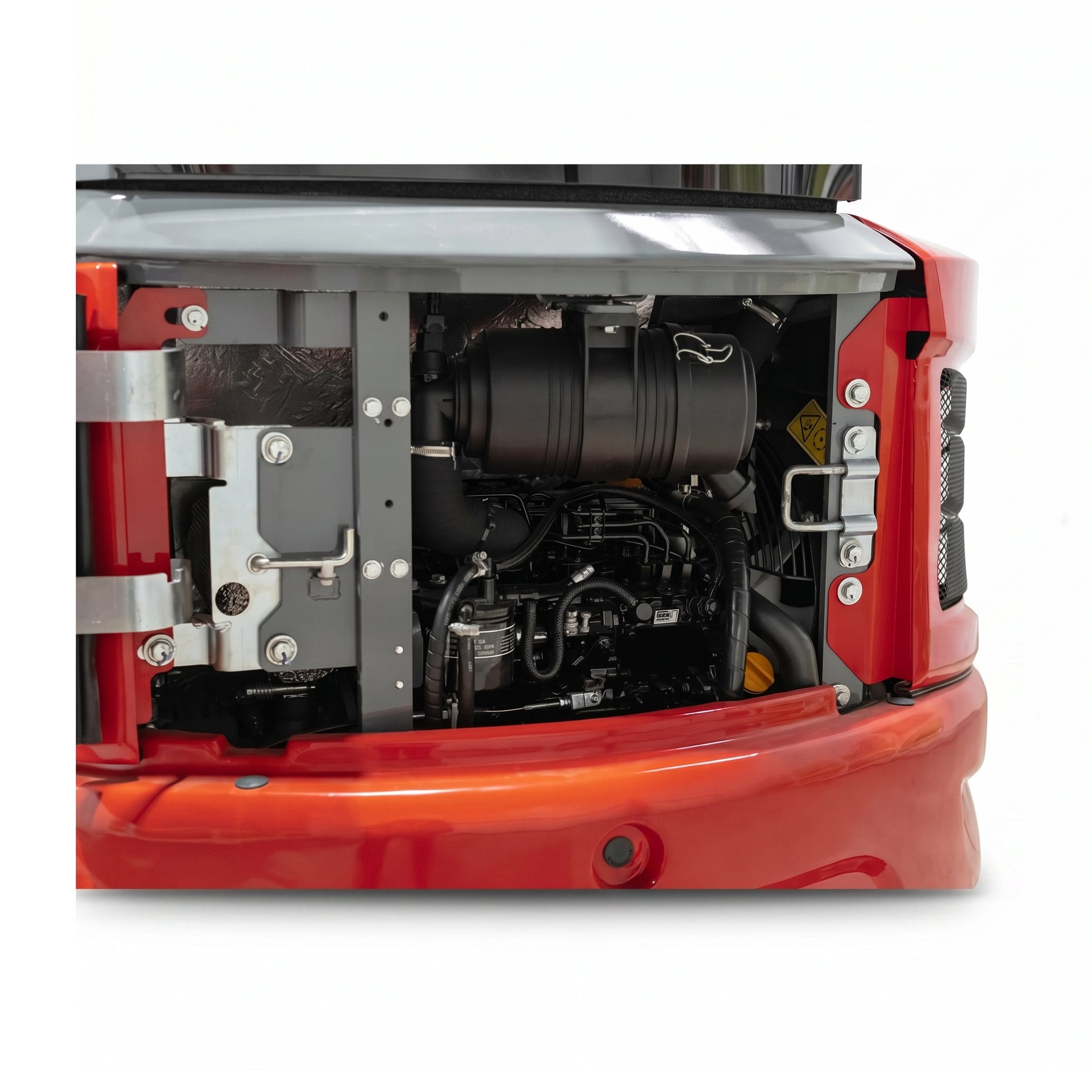 Minibagger "Titan 25", 2650 kg Gesamtgewicht, 14,6 kW Motorleistung, Joystick