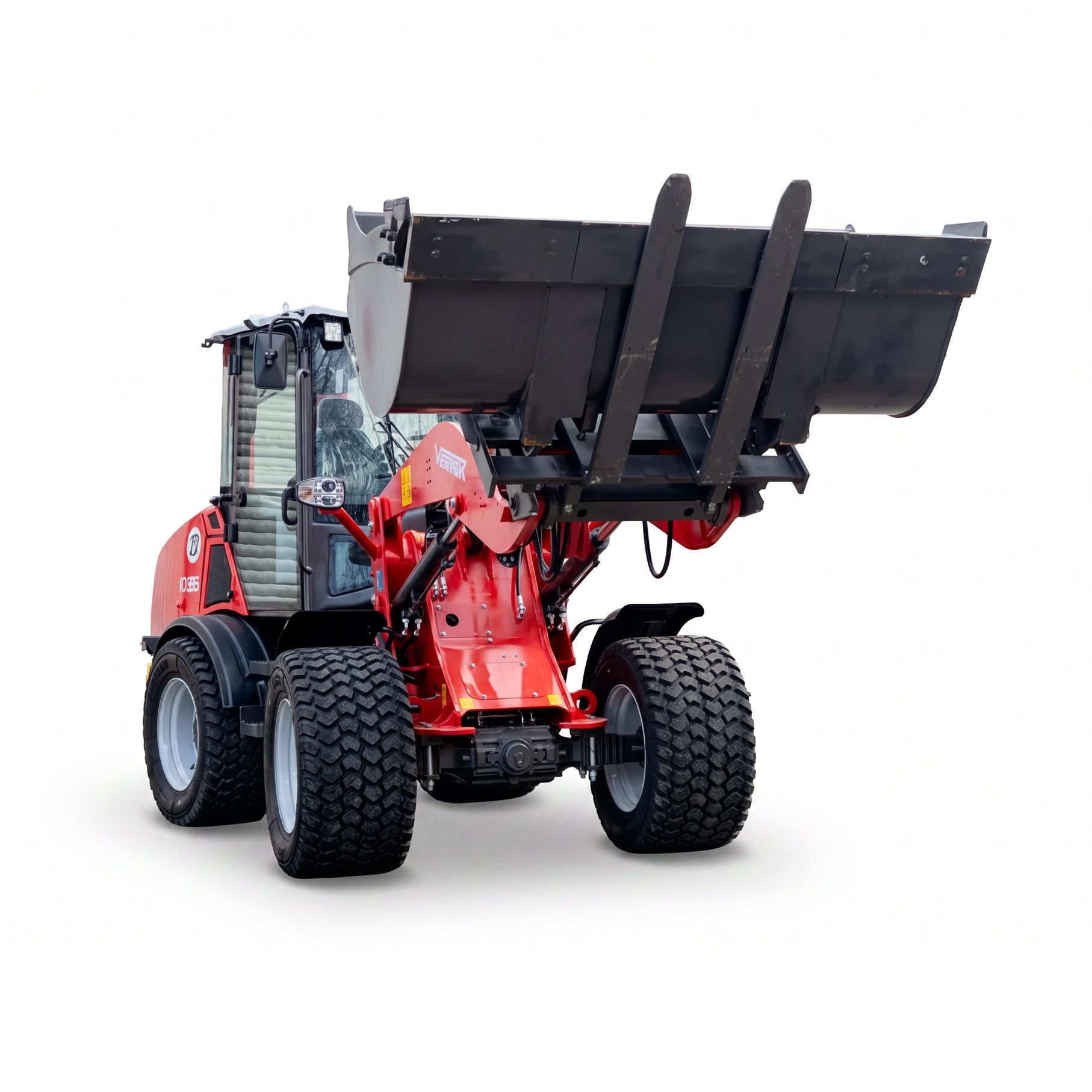 Radlader "1036", Hoflader mit Vollkabine, 35 km/h und 2000 kg Hubkraft